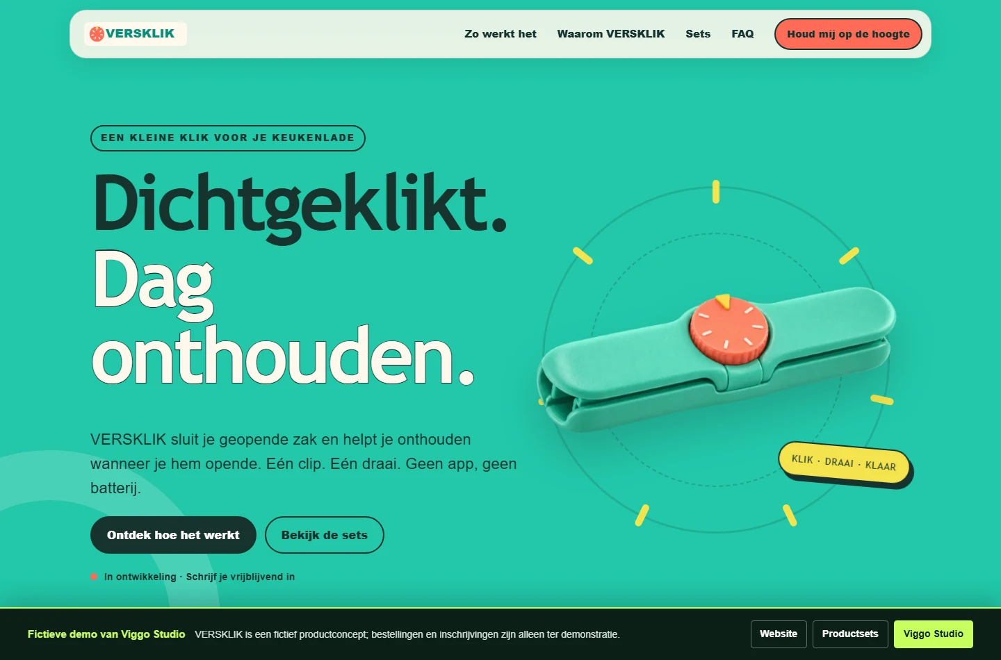 Voorbeeldwebsite Versklik